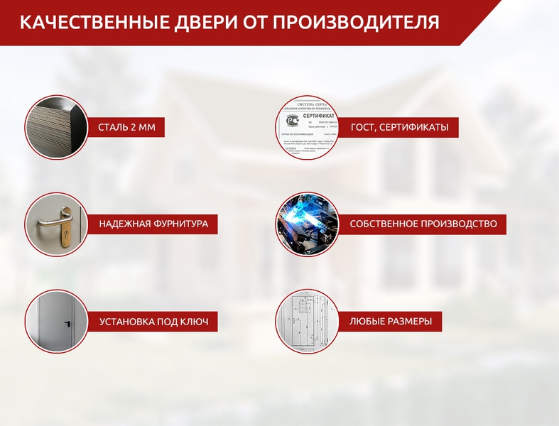 Преимущества продукции и заказа у нас